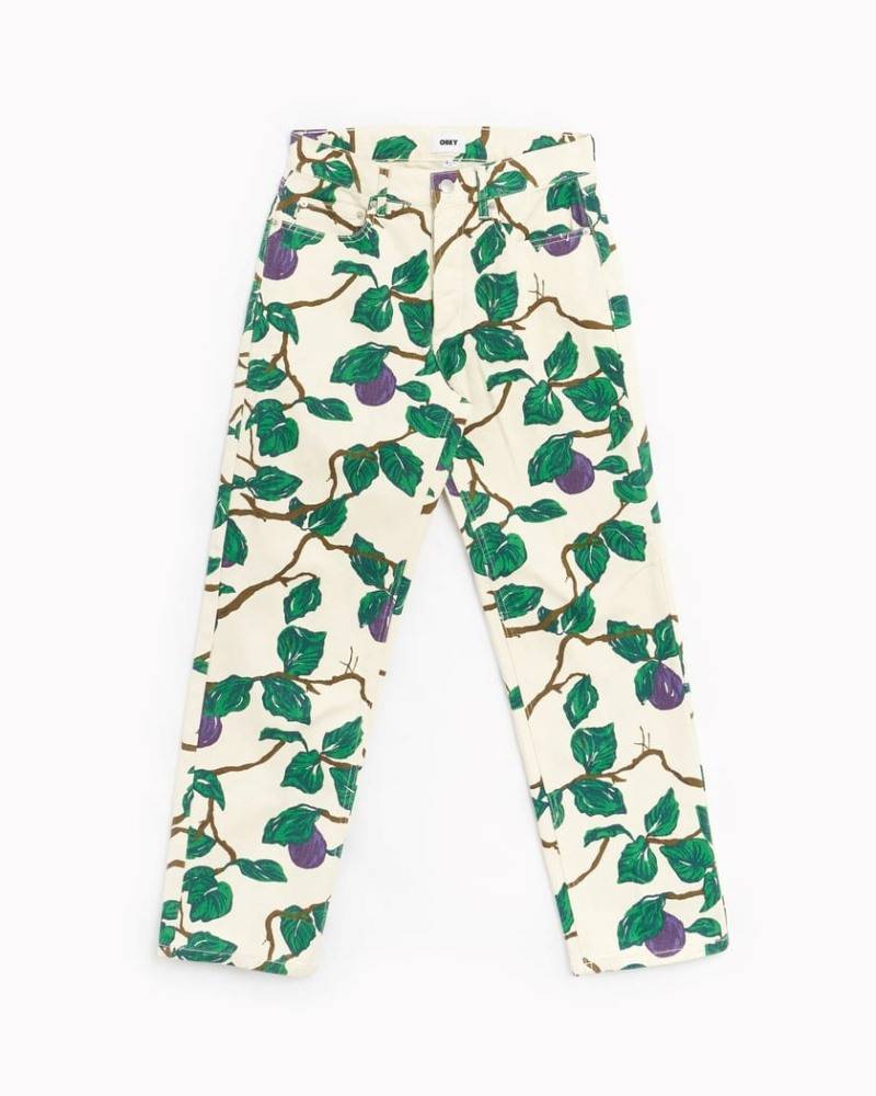 OBEY HARDWORK PRINTED DENIM PANT