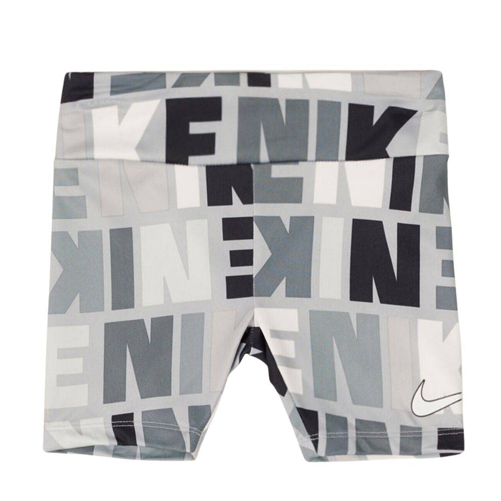 NIKE LITTLE GIRLS SNACK PACK PRINTED BIKE SHORT