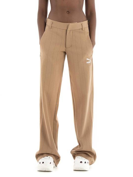 PUMA LUXE SPORT T7 PLEATED PANTS