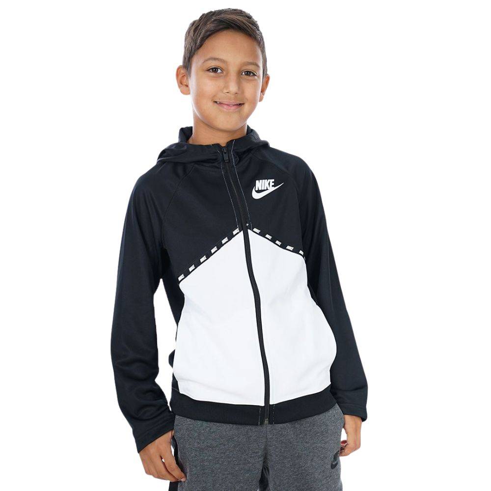 NIKE BOYS SPORTSWEAR POLY FULL-ZIP HOODIE