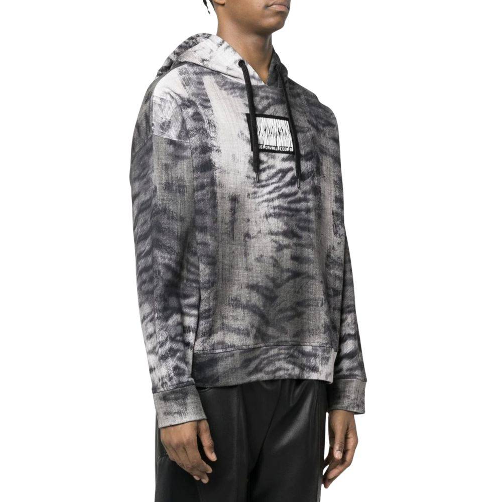 JUST CAVALLI SNOW LEOPARD SWEATSHIRT