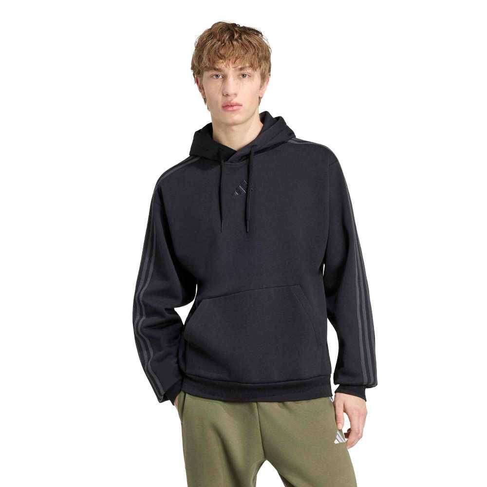 ADIDAS M ESSENTIALS 3-STRIPES FLEECE HOODIE