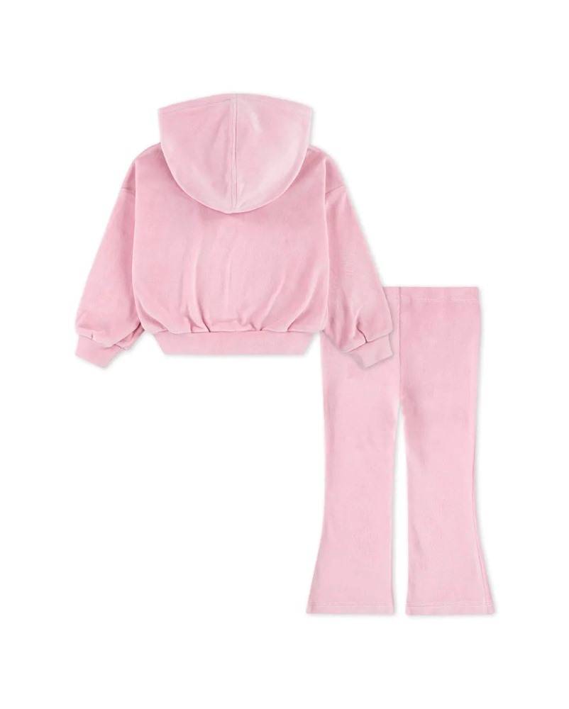 NIKE INFANT GIRLS VELOUR FLARE LEGGING SET