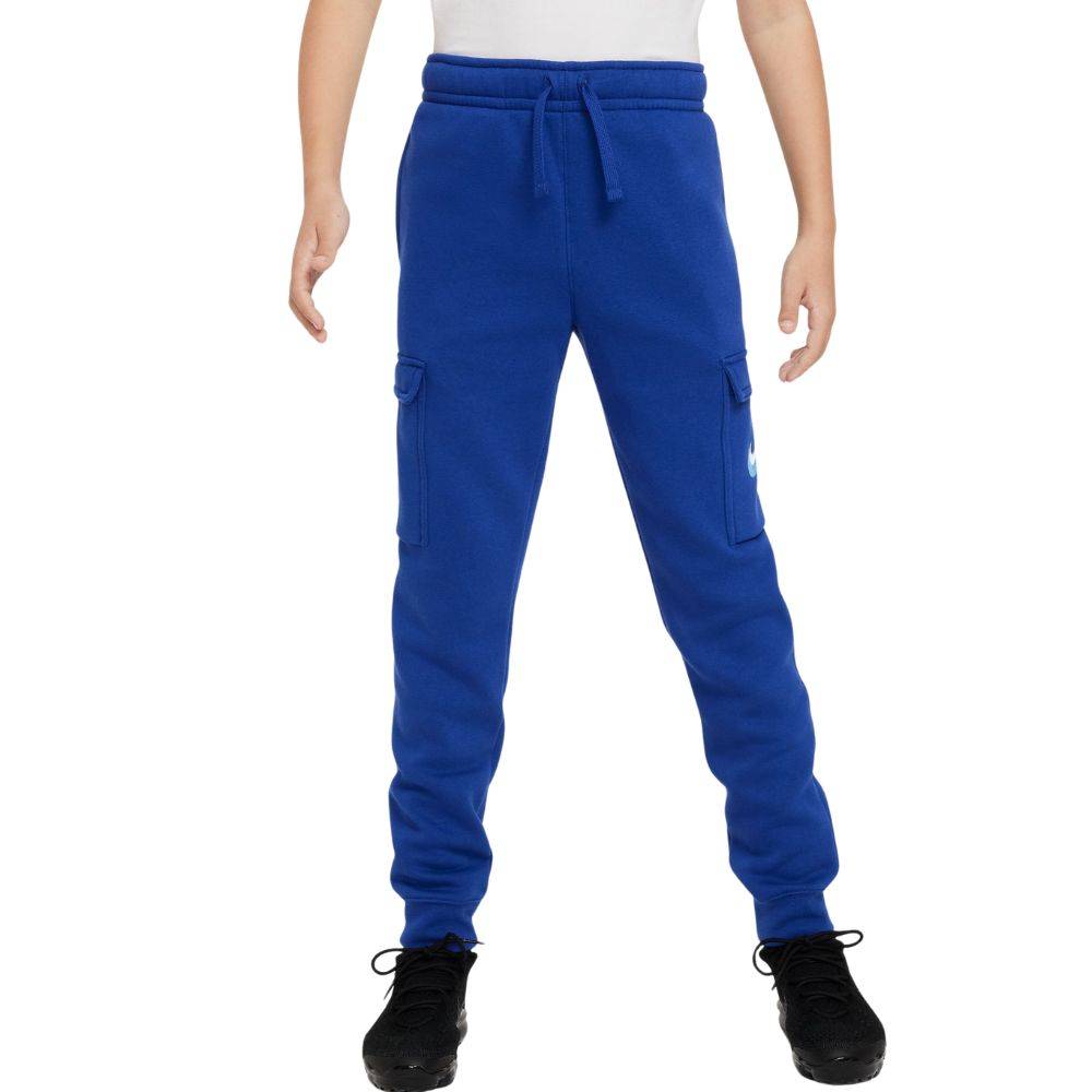 NIKE BOYS FLEECE GRAPHIC CARGO TRAOUSERS