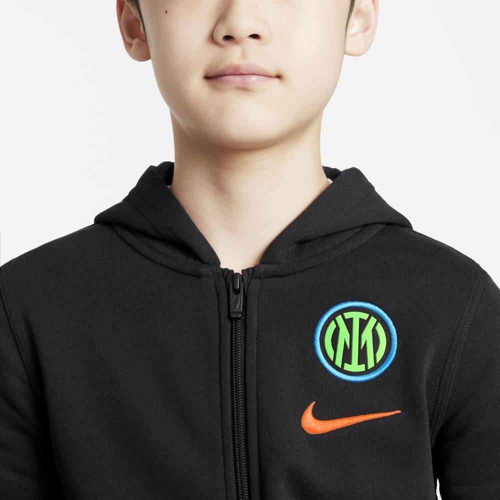 NIKE INTER MILAN NSW BOYS FULL-ZIP HOODIE