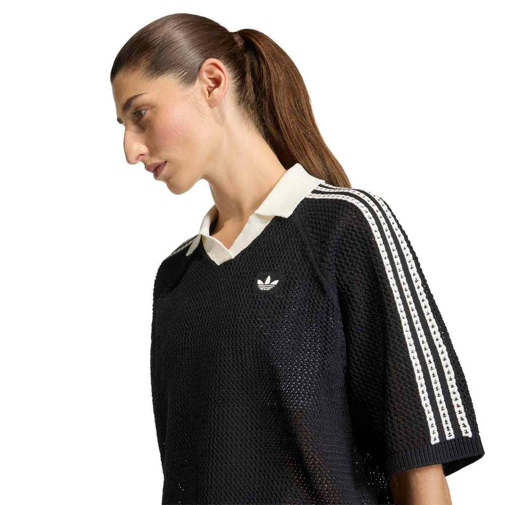 ADIDAS CROCHET POLO