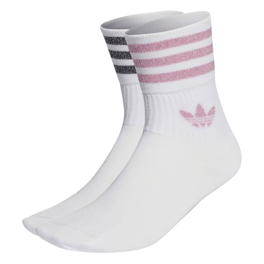 ADIDAS MID CUT GLITTER SOCKS