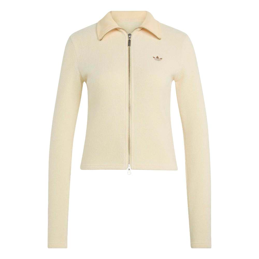 ADIDAS ORIGINALS PREM ESS CHENILLE ZIP UP TRACK CARDIGAN