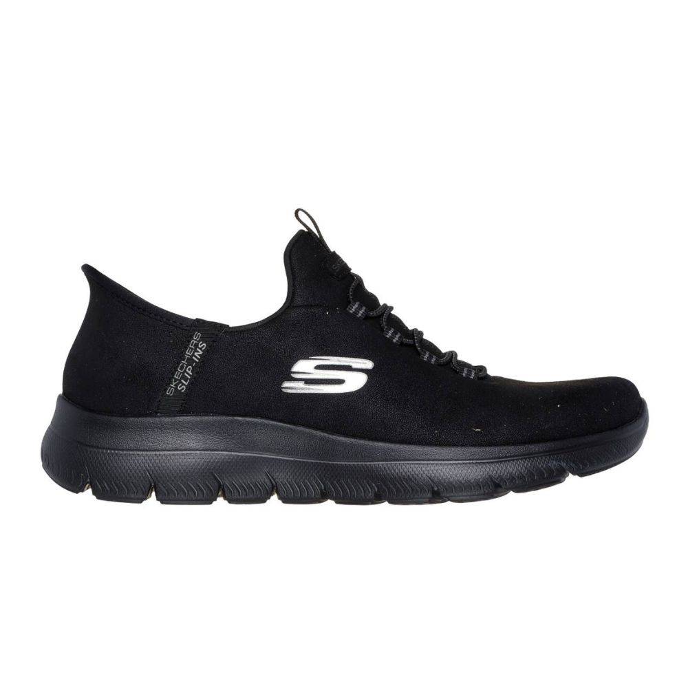 SKECHERS SUMMITS - VEGAN DURALEATHER SLIP-INS W/ AIR-COOLED MEMORY FOAM
