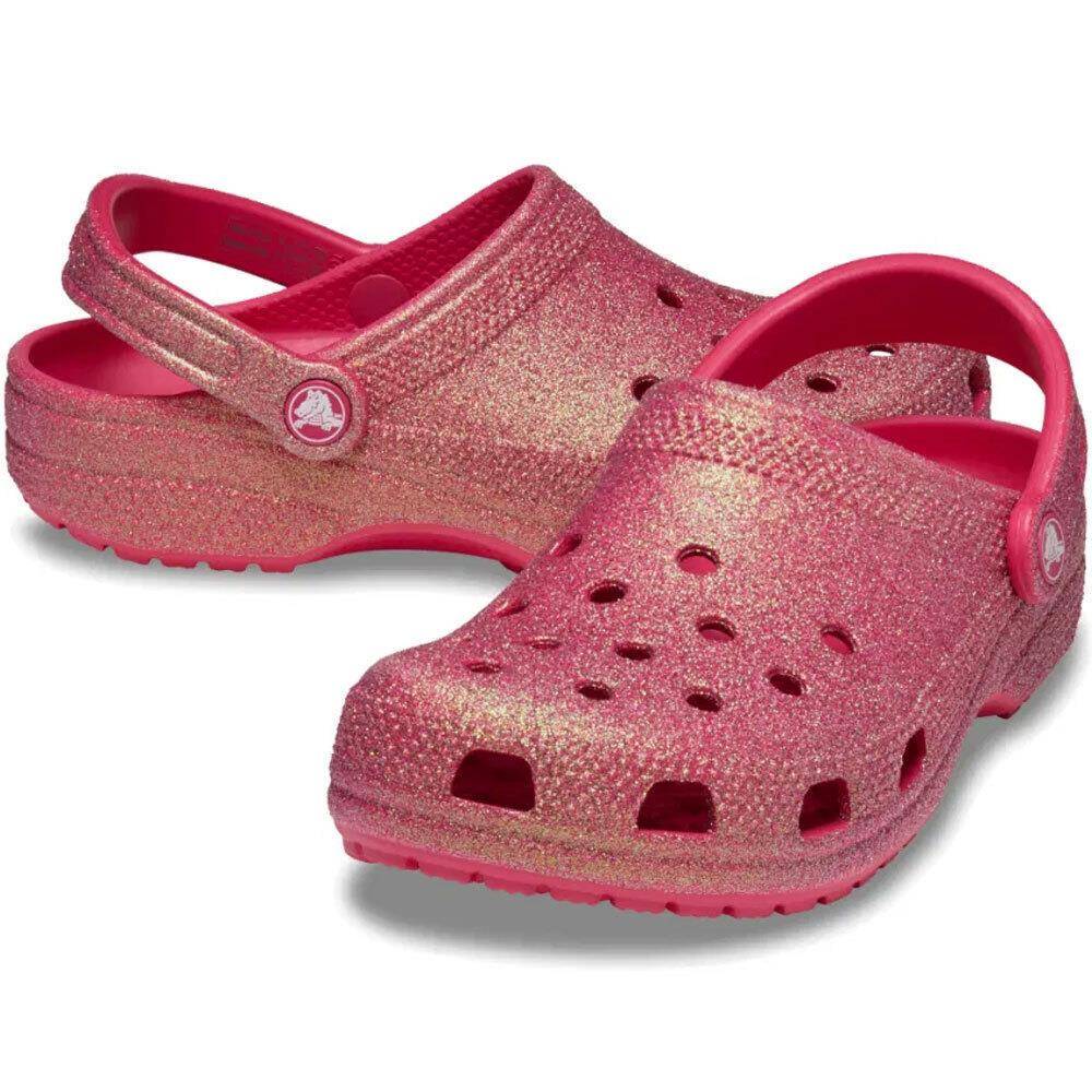 CROCS CLASSIC IRIDESCENT GLITTER CLOG