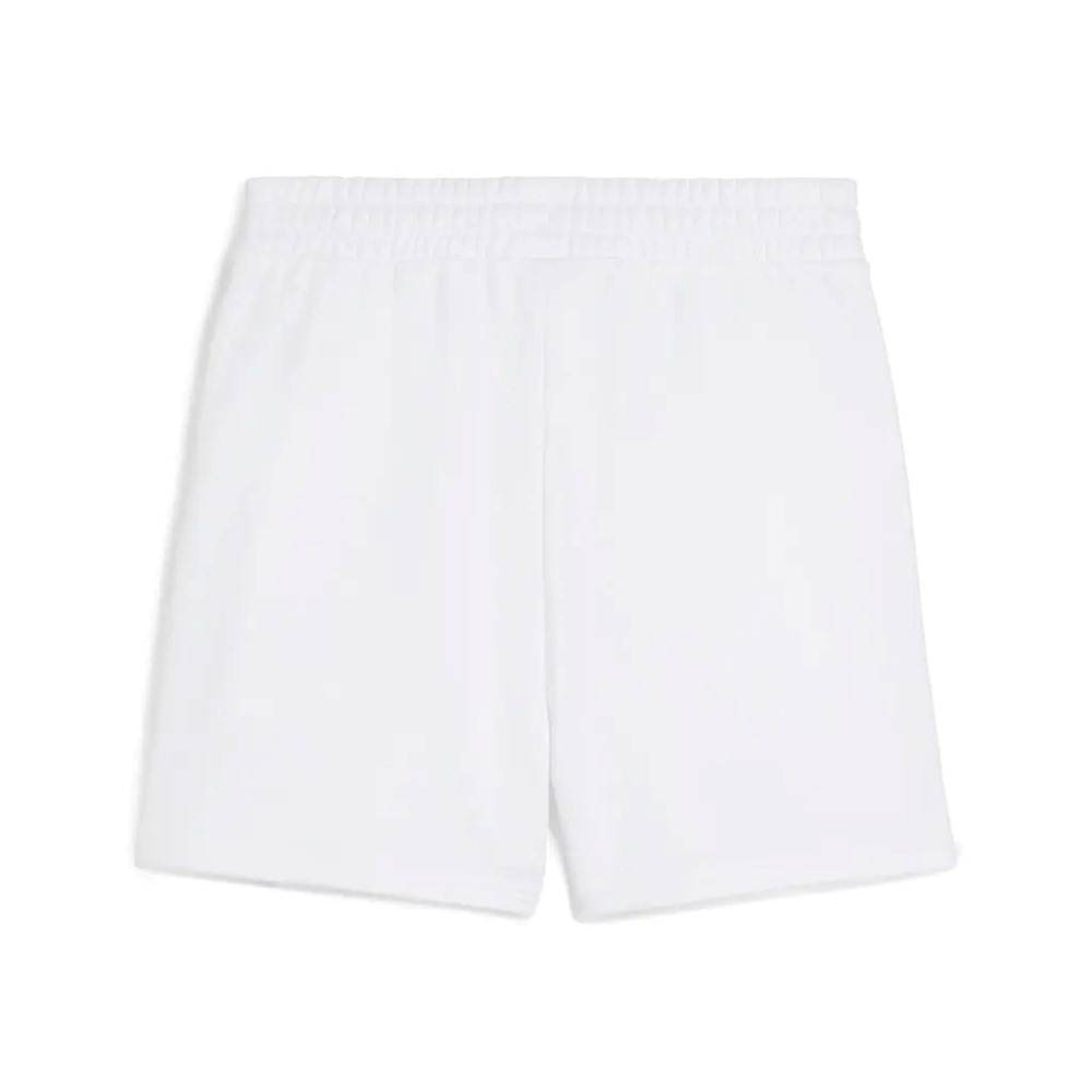 PUMA ESS SMALL NO. 1 LOGO 5'' HIGH-WAIST SHORTS TR