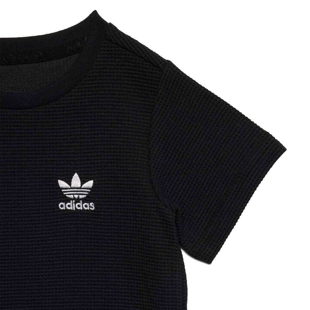ADIDAS ORIGINALS INFANT REGULAR WAFFLE SHORT T-SHIRT SET
