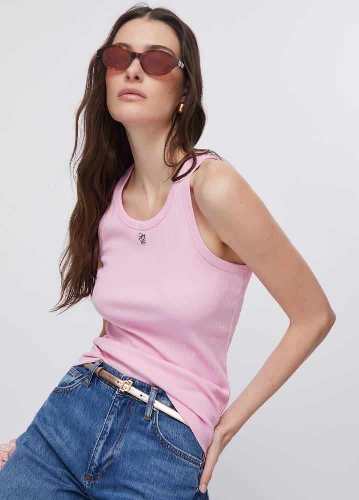 LIU JO TANK WITH MINI LOGO