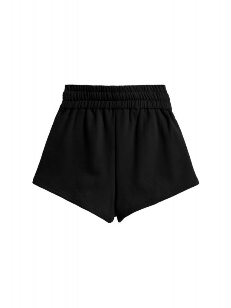 MWM TEDDY BEAR FLOCK PATCH REGULAR FIT SHORTS WOMEN