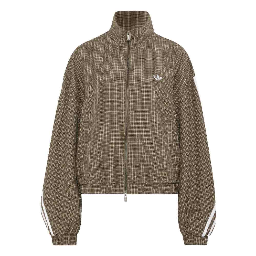 ADIDAS ORIGINALS BADIGIRL CHECKS TRACK TOP