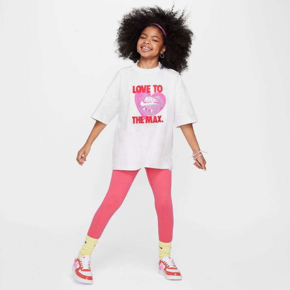 NIKE NSW GIRLS TEE HEART