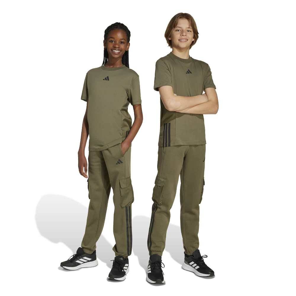 ADIDAS YOUTH UTILITY PACK FLEECE CARGO PANTS