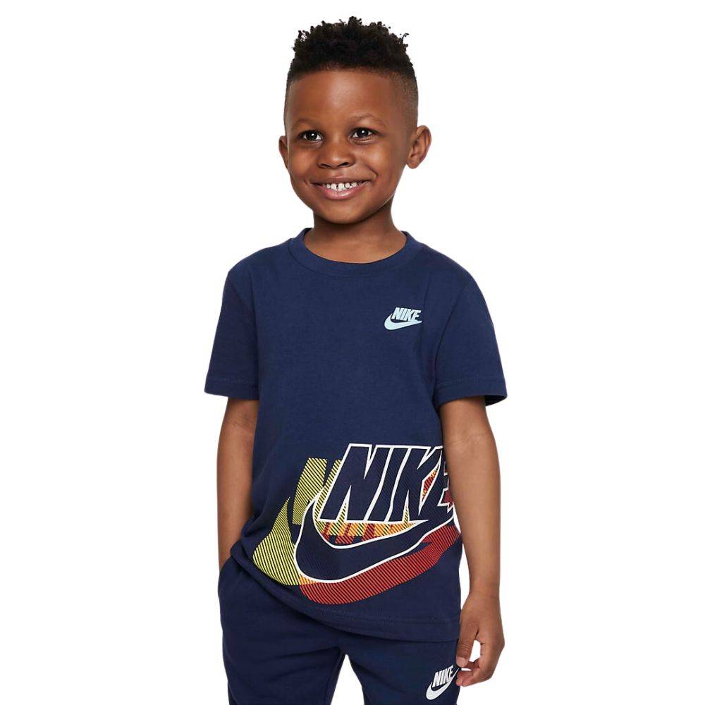 NIKE LITTLE KIDS FUTURA SIDEWINDER SS TEE