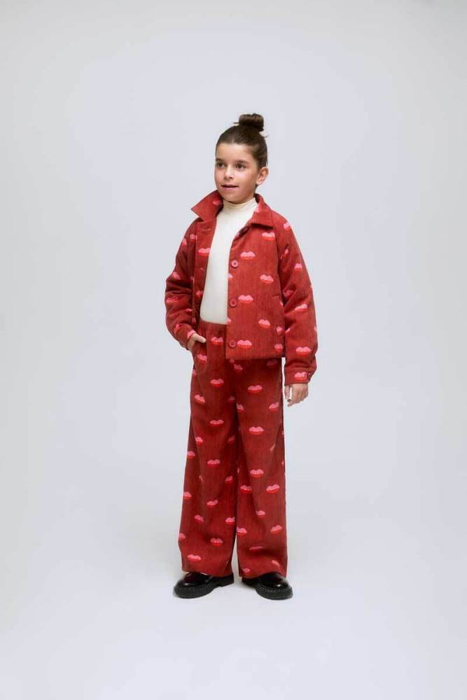 COMPANIA FANTASTICA LIPS CORDUROY TROUSERS