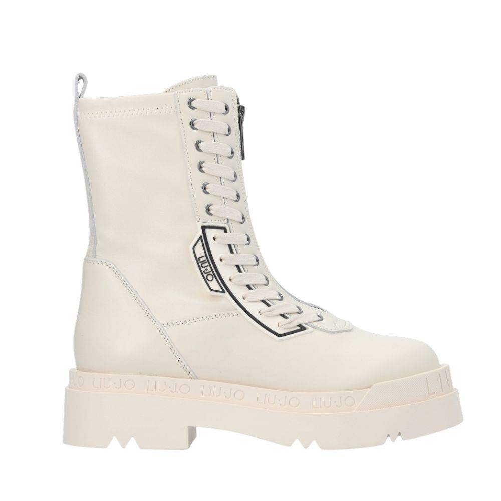 LIU JO LOVE 22 - COMBAT BOOTS WITH ZIP