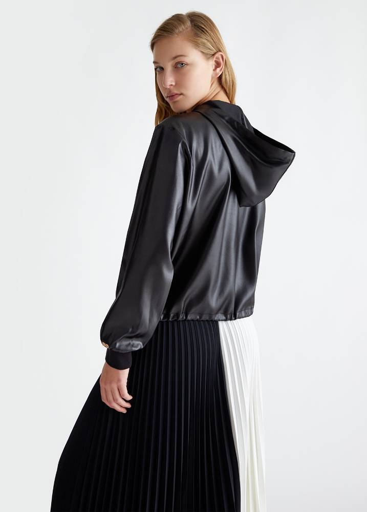 LIU JO COATER FABRIC ZIP JACKET