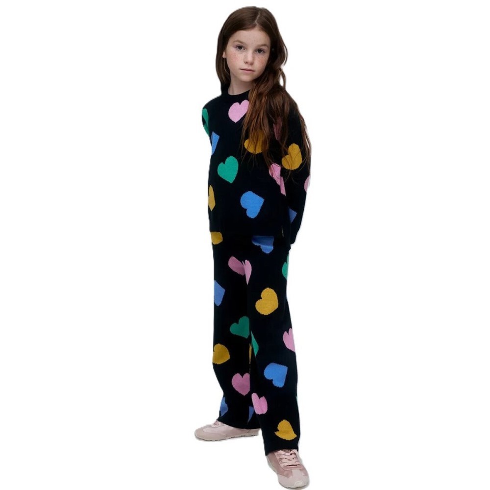 COMPANIA FANTASTICA CANDY PRINT KNIT TROUSERS