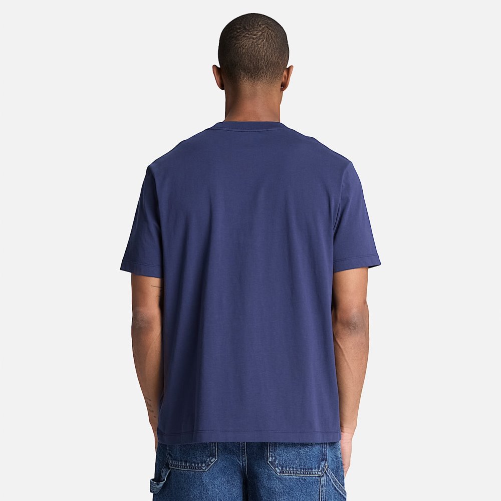 TIMBERLAND ESTABLISHED 1973 SS EMBROIDERED TEE