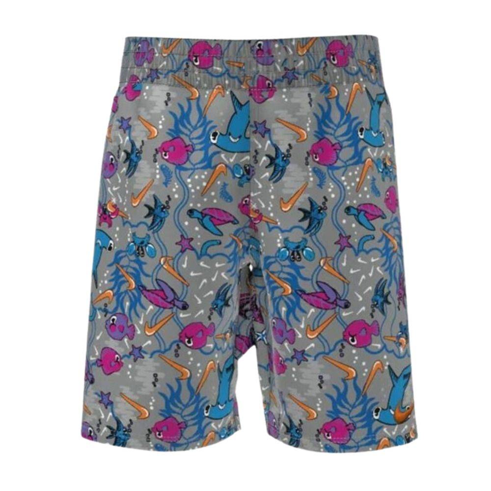 NIKE LITTLE BOYS SEA FRIENDS PRINT SWIMSHORT
