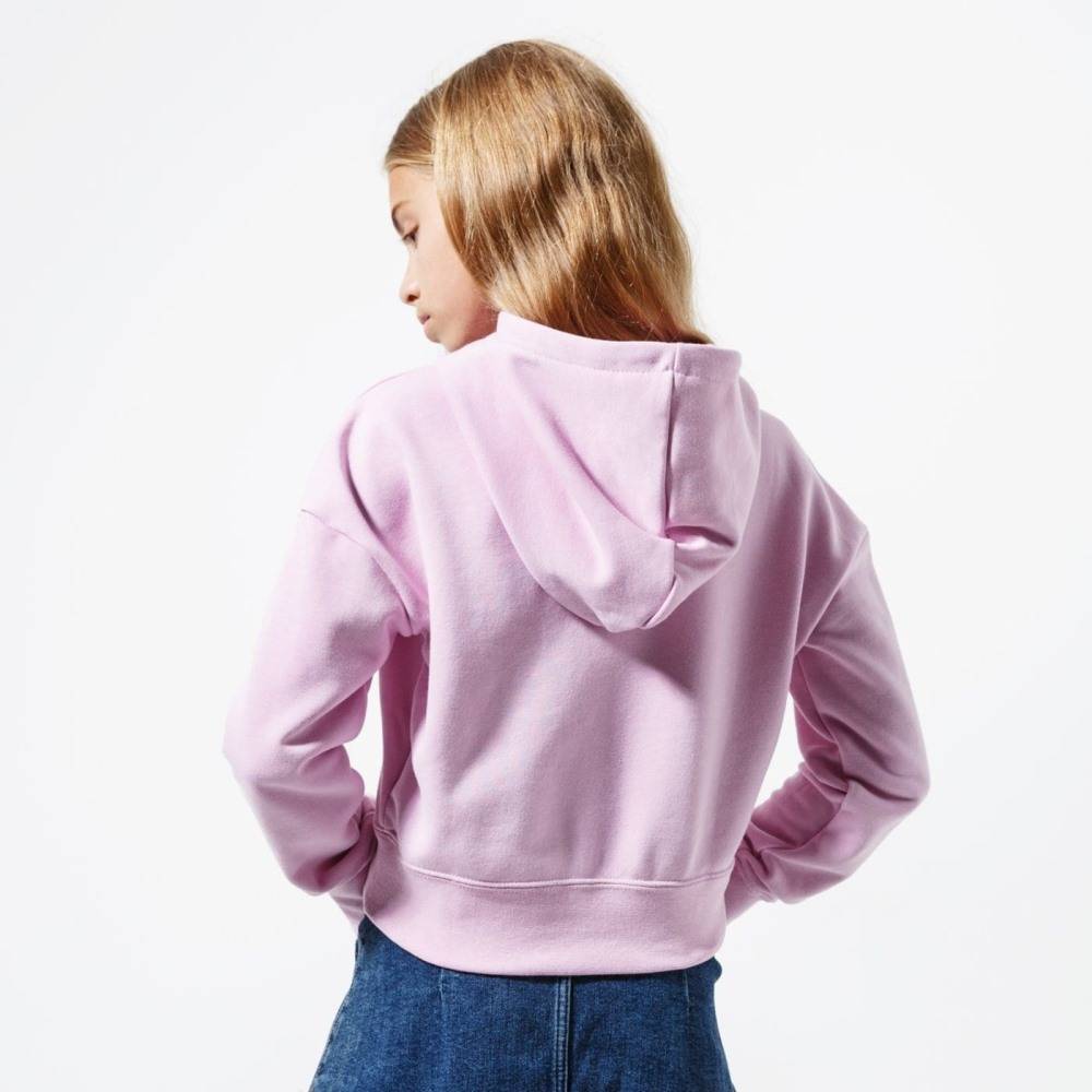 NIKE GIRLS AIR CROPPED FT HOODIE