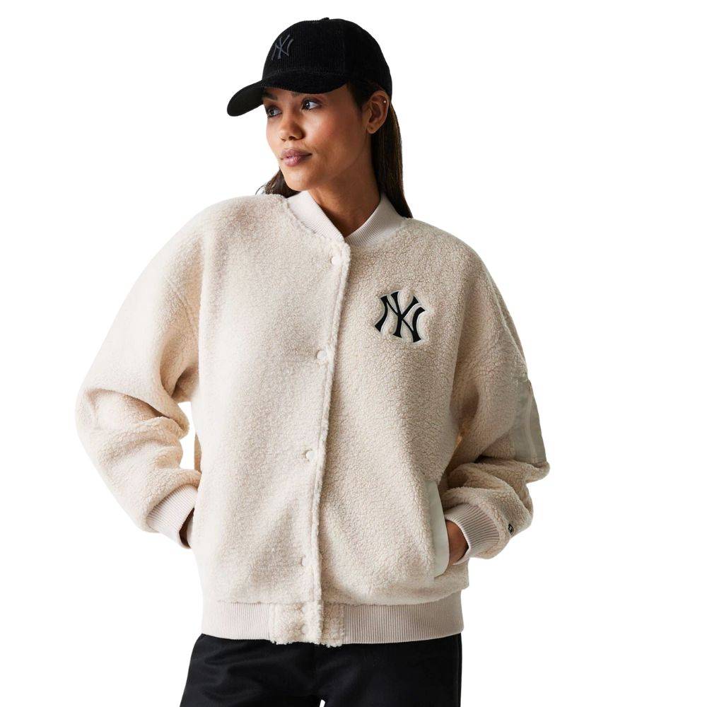 NEW ERA WMNS MLB OS SHERPA BOMBER NEW YORK YANKEES