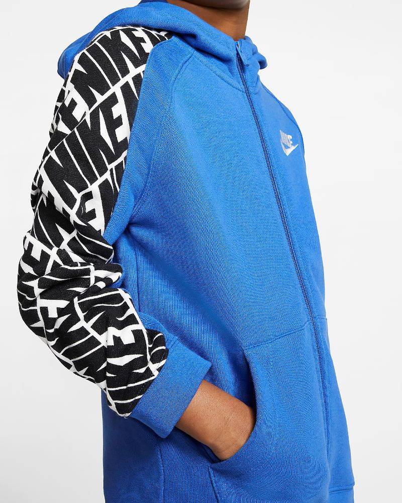 NIKE SPORTSWEAR BOYS FRENCH TERRY FULL ZIP HOODIE