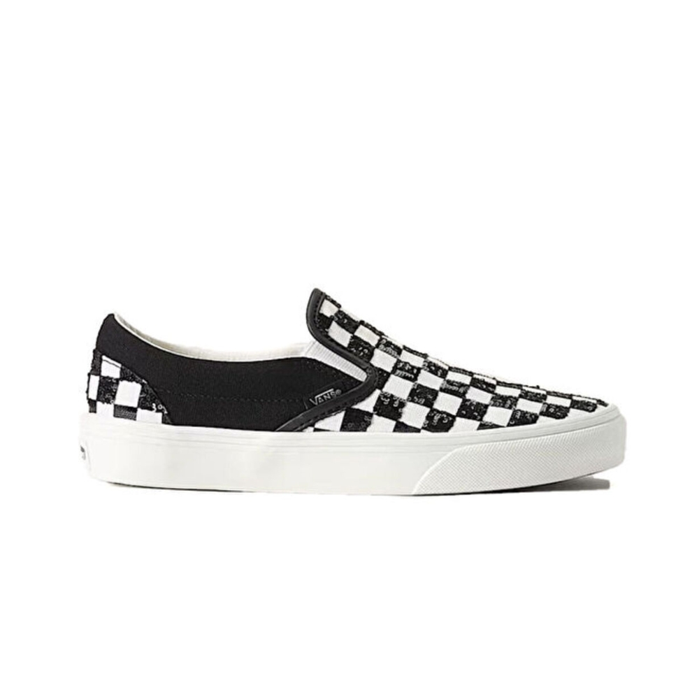 VANS CLASSIC SLIP-ON SEQUIN CHECKERBOARD