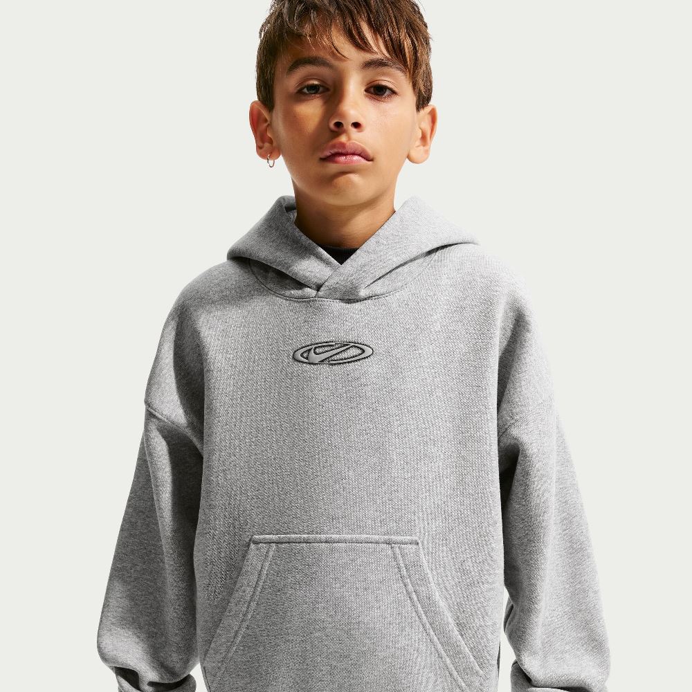 NIKE NSW KIDS CLUB FLEECE OVERSIZED HOODIE
