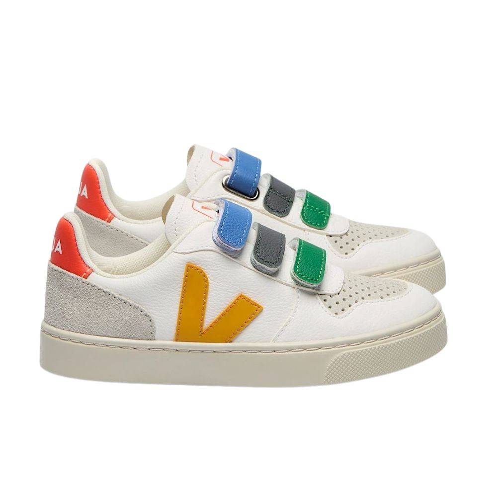 VEJA V-10 CHROME-FREE LEATHER KIDS