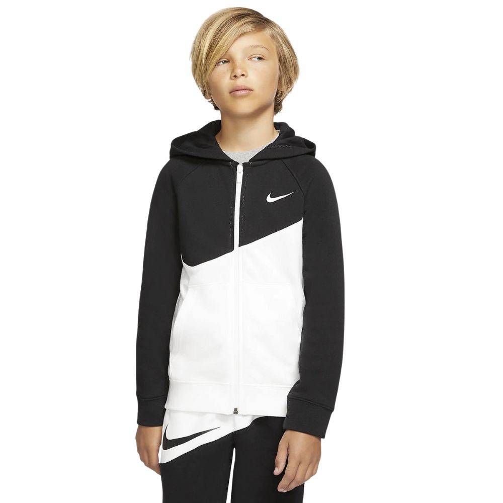 NIKE BOYS SPORTSWEAR FRENCH TERRY SWOOSH HOODIE