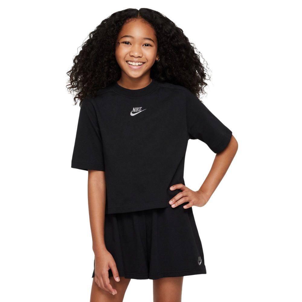 NIKE NSW GIRLS SHORT-SLEEVE TOP LBR