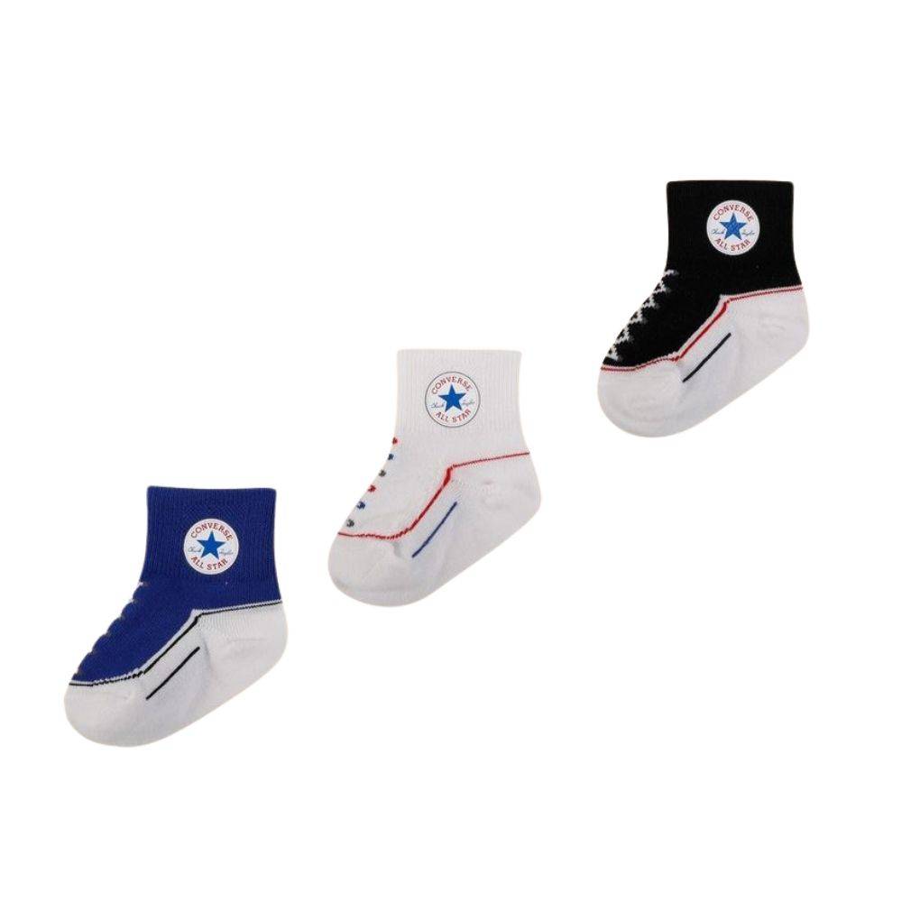 CONVERSE  CHN INFANT STRIATED QTR 3PK