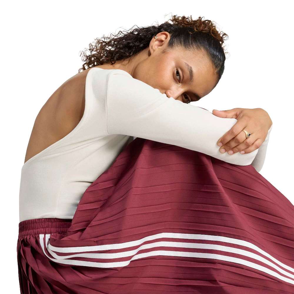 ADIDAS ORIGINALS PLEATED TRACK PANTS