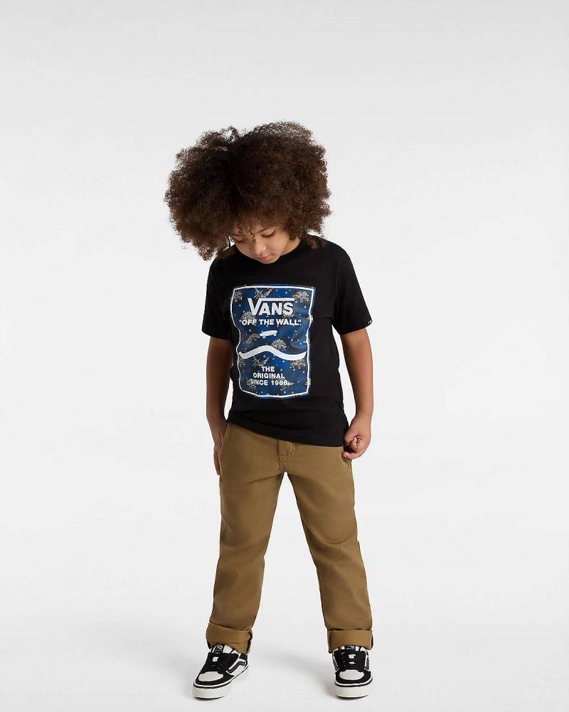 VANS LITTLE BOYS PRINT BOX 2.0 SS T-SHIRT