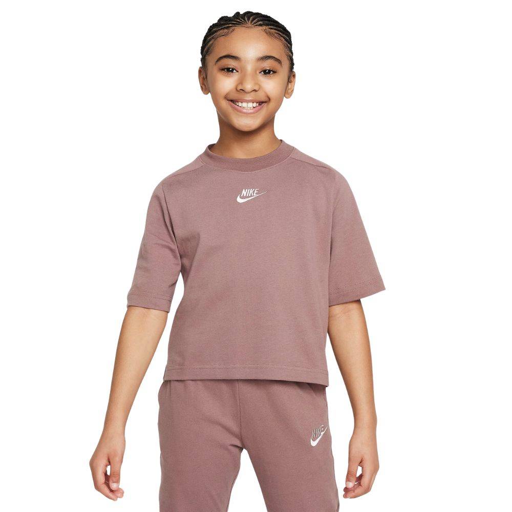 NIKE NSW GIRLS SHORT-SLEEVE TOP LBR