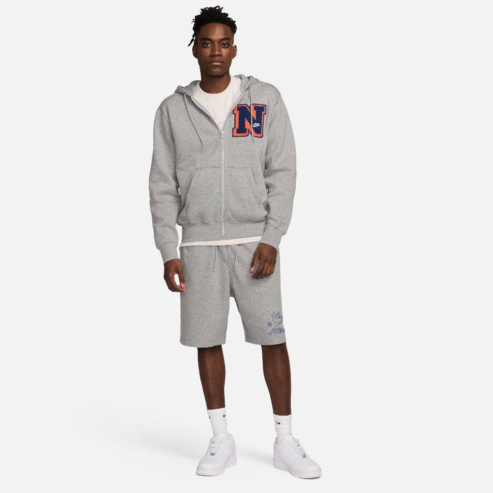 NIKE CLUB ESSENTIAL FULL ZIP HOODIE VARSITY