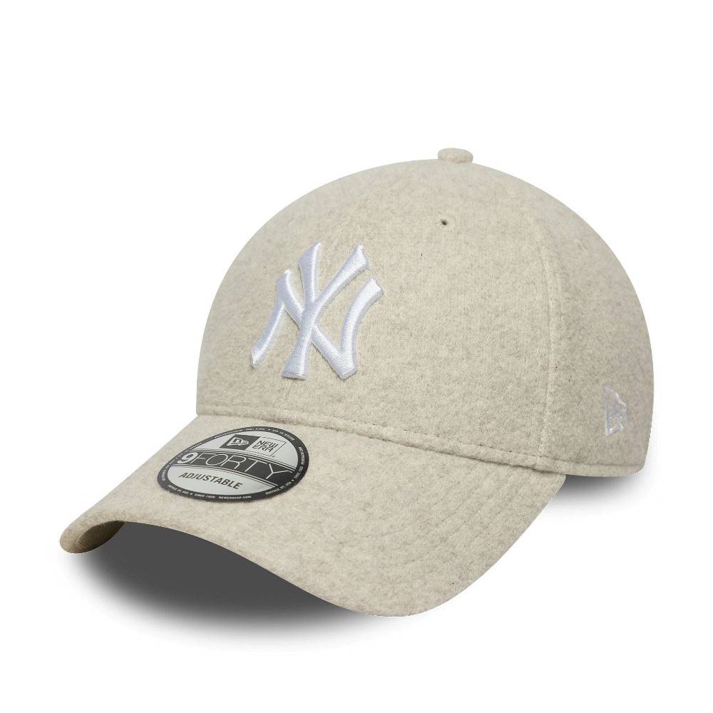 NEW ERA MELTON WOOL 9FORTY NEW YORK YANKEES ADJUSTABLE CAP