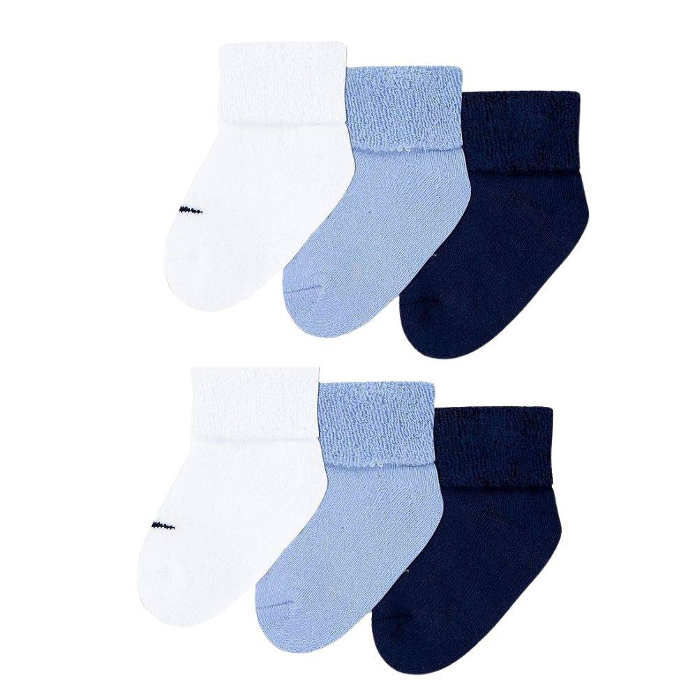 NIKE 6PK TERRY CUFFED INFANT SOCK