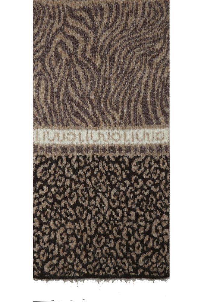 LIU JO SCARF WITH ANIMAL PRINT