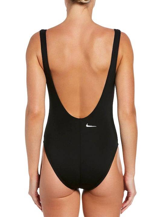 NIKE MULTI LOGO U-BACK ONE-PIECE SWIMSUIT