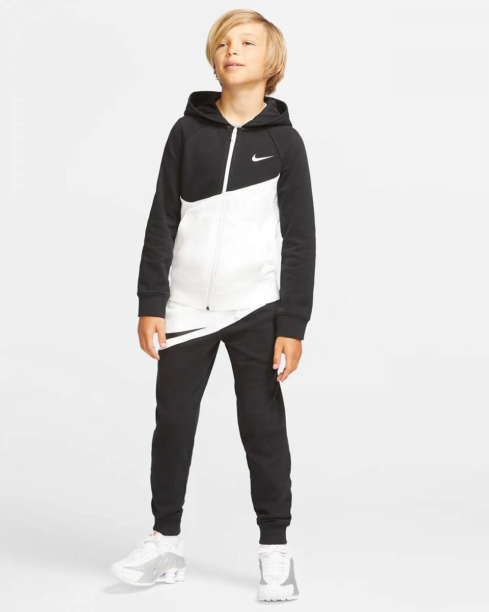 NIKE BOYS SPORTSWEAR FRENCH TERRY SWOOSH PANT