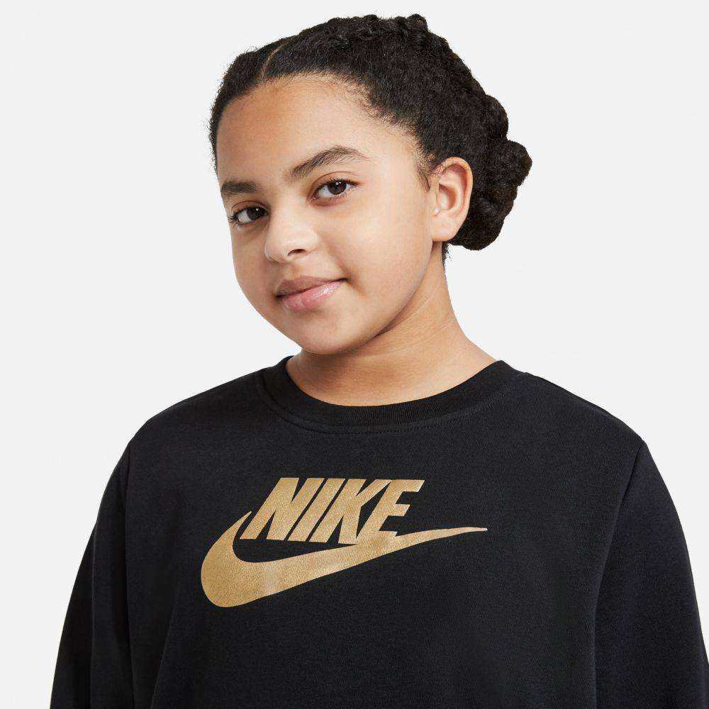 NIKE NSW GIRLS SHINE FT CREW ( EXTENDED SIZE)