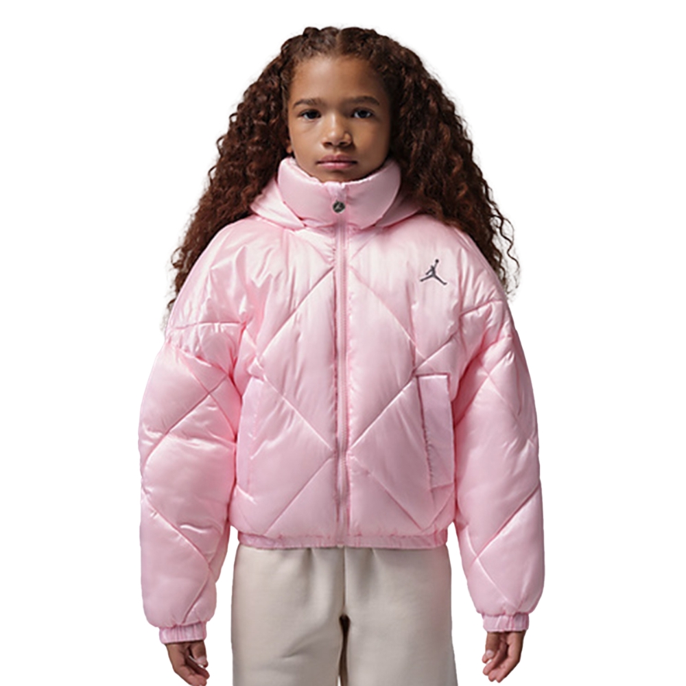 NIKE JORDAN GIRLS DIAMOND QUILTED MW PUFFER
