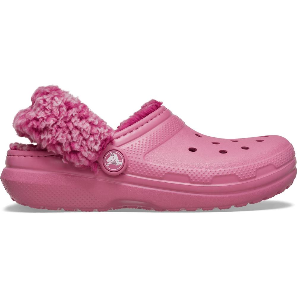 CROCS KIDS' CLASSIC FLEECE LINED CLOG