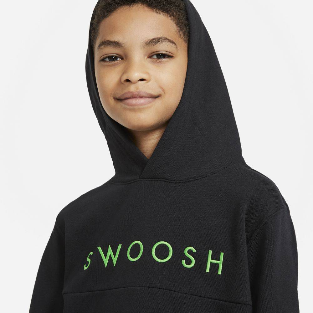 NIKE BOYS SPORTSWEAR SWOOSH FT HOODIE